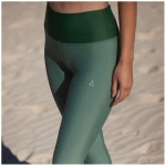 Inaska Damen vegan Leggings High Waist Chill Khaki GrÃ¼n