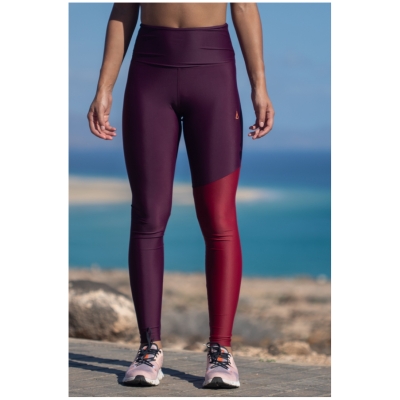 Inaska Damen vegan Leggings High Waist Wild Berries Berry