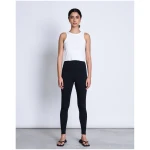JAN 'N JUNE Damen vegan Basic Leggings Schwarz