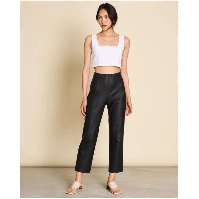 JAN 'N JUNE Damen vegan Crop Top Cancun Weiß