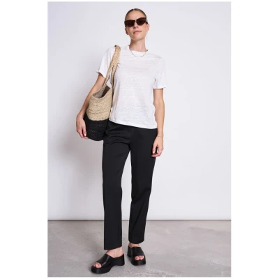 JAN 'N JUNE Damen vegan Hose Adoro Schwarz