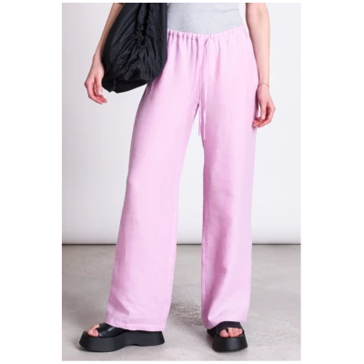 JAN 'N JUNE Damen vegan Hose Sjov Drawstring Light Orchid
