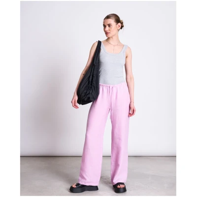 JAN 'N JUNE Damen vegan Hose Sjov Drawstring Light Orchid