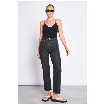 JAN 'N JUNE Damen vegan Oberteil Matilda Black