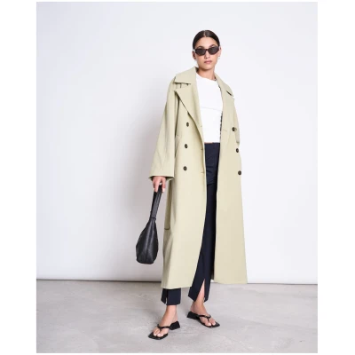 JAN 'N JUNE Damen vegan Schlitzhosen Rhue Schwarz