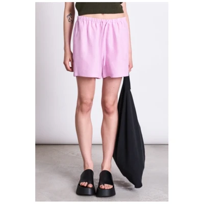JAN 'N JUNE Damen vegan Shorts Drawstring Marum Light Orchid Pink
