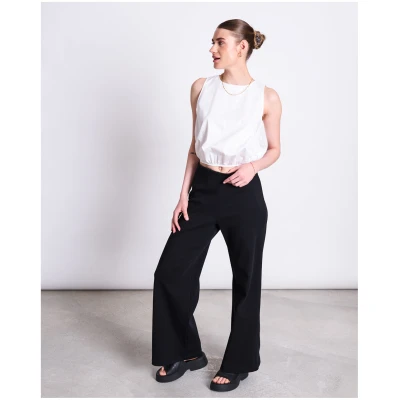 JAN 'N JUNE Damen vegan Top Amalien Weiß