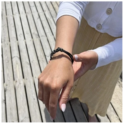 Juli Bracenet - Tyrrhenian Sea Armband aus Fischernetz
