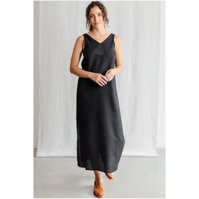 Jyoti Fair Works Damen vegan Kleid Arohi Black