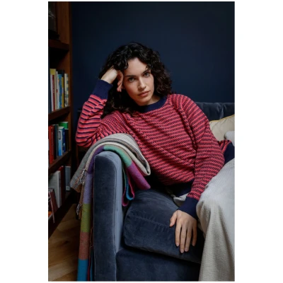 KOMODO Damen vegan Jumper Feuerrot