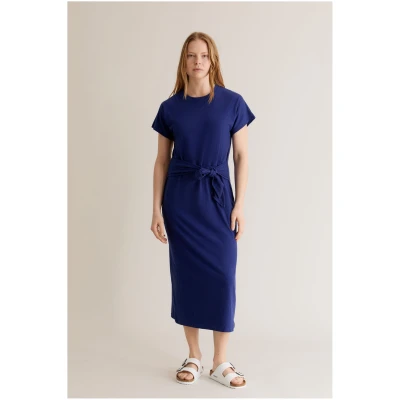 KOMODO Damen vegan Kleid Fonda Navy