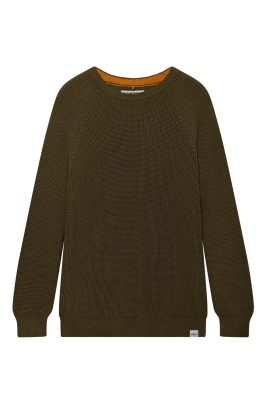 KOMODO Damen vegan Pullover Sergio Khaki