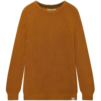 KOMODO Damen vegan Pullover Sergio Mustard