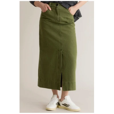 KOMODO Damen vegan Rock Denim Grace Wash GrÃ¼n
