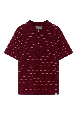 KOMODO Herren vegan Polo Perry Beere/Orange