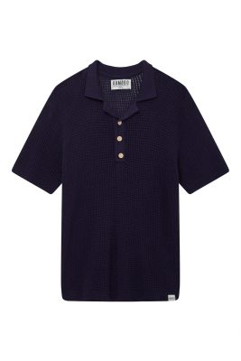 KOMODO Herren vegan Poloshirt Oliver Dark Navy