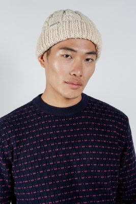 KOMODO Herren vegan Pullover Liam Navy