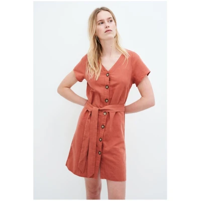 Kuyichi Damen vegan Kleid Ella Brick