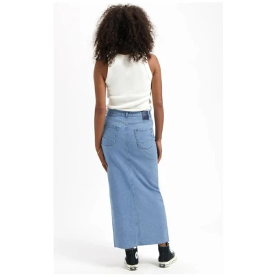 Kuyichi Damen vegan Rock Denim Emilia Hellblau