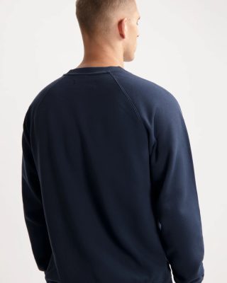 Kuyichi Herren vegan Pullover Raglan Randy Mitternachtsblau