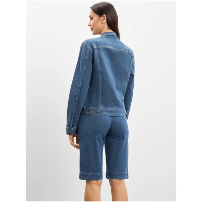 LAURIE Damen vegan Jeansjacke Ls Marie Blue Denim