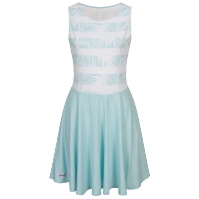 Lexi&Bö Striped Palm Leaves - Sommerkleid für Damen