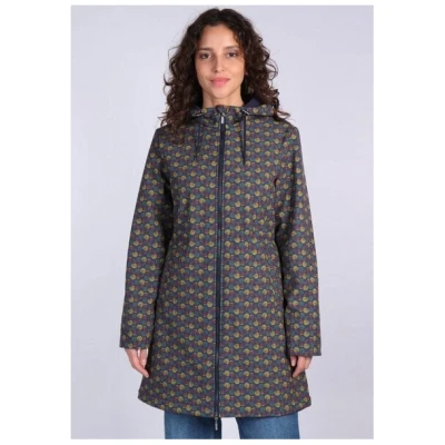 Lykka du Nord Damen Regenjacke aus recyceltem Polyester - Laetitia | Softshellmantel | 3000mm Wassersäule