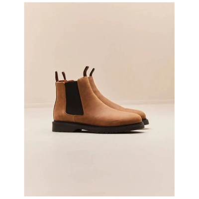 M.Moustache Leder Boot Modell: Axel
