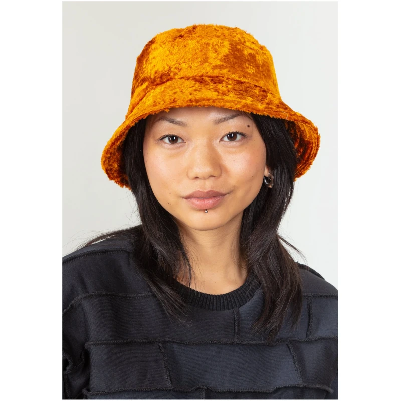 MAHLA Damen vegan Bucket Hat Gebrannte Orange