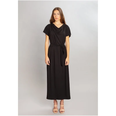 MAHLA Damen vegan Kleid Celeste Schwarz