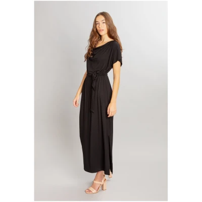 MAHLA Damen vegan Kleid Celeste Schwarz