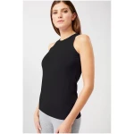 MANDALA Damen vegan Top Always Fit Schwarz