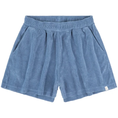 MATONA Damen vegan Frotteeshorts Dusk Blue