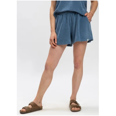 MATONA Damen vegan Frotteeshorts Dusk Blue