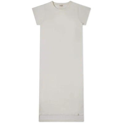 MATONA Damen vegan Tee Dress Chalk