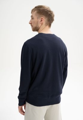 MELA Herren vegan Sweatshirt Adil Marineblau