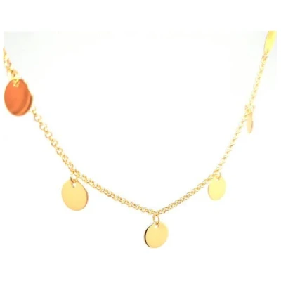 MOANINA Armband Glow Mini Coins - 925 Silber/18k Gold Vermeil