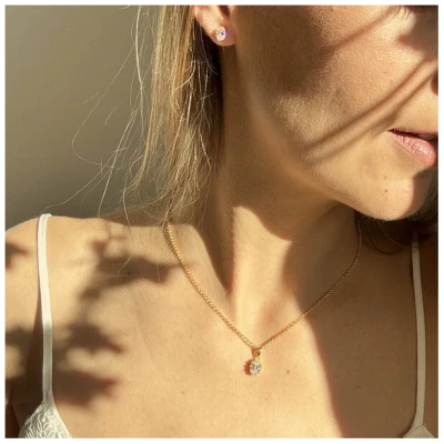 MOANINA Kette Milano - 925 Silber/18k Gold Vermeil - 3 Längen
