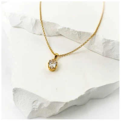 MOANINA Kette Milano - 925 Silber/18k Gold Vermeil - 3 Längen