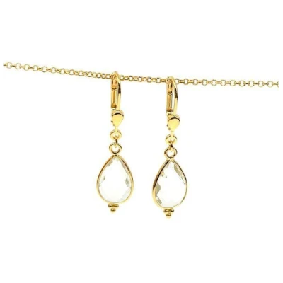 MOANINA Ohrringe Lacona - 925 Silber/18k Gold Vermeil