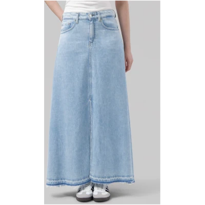 MUD Jeans Damen vegan Rock Max Loose Flow Stone Vintage Blau