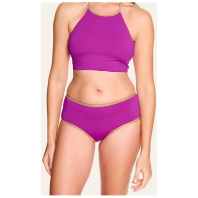MYMARINI Wendbare Shorts Shine mit Shape-Effect aus ECONYL
