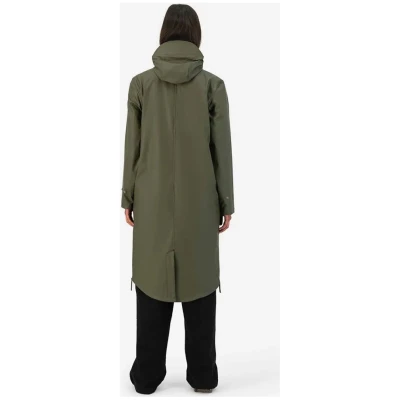 Maium Damen vegan Regenmantel Original Army Green