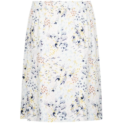 Marjolein Elisabeth Damen vegan Rock Lola Graphics Weiß