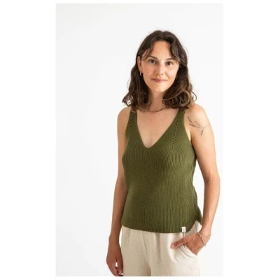 Matona Gestricktes Tank Top für Frauen aus Bio-Baumwolle / Knit Tank