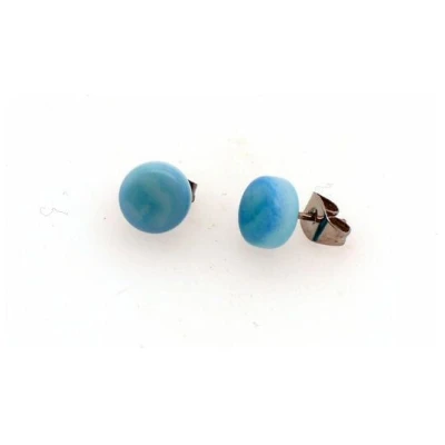 Mekhada Tagua Ohrstecker TOPI 8 mm