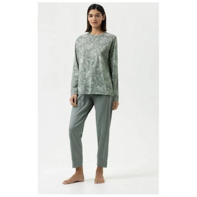 Mey Schlafanzug 7/8 lang, langarm "Painted Paisley"