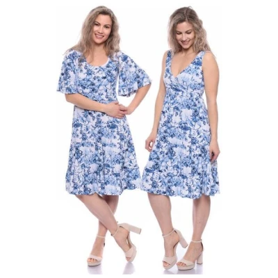 Milchshake KAYA & KAYO 2tlg. VARIO-SET Umstands-& Stillkleid (Clivia) aus TENCEL Jersey
