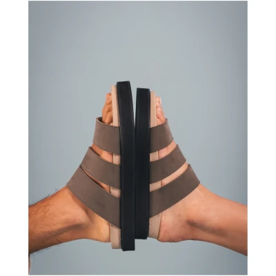 NAE Damen vegan Sandalen Tonga GrÃ¼n