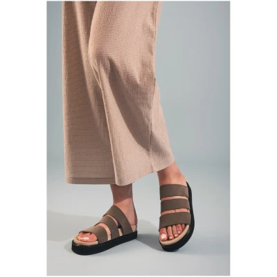 NAE Damen vegan Sandalen Tonga GrÃ¼n